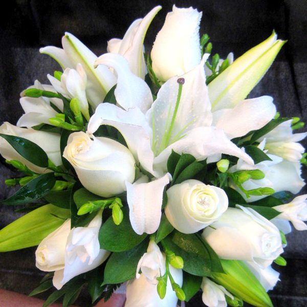 indigo corsage