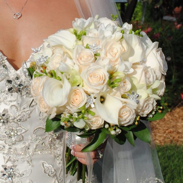 indigo corsage