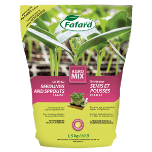terreau pour semis et pousses agromix fafard