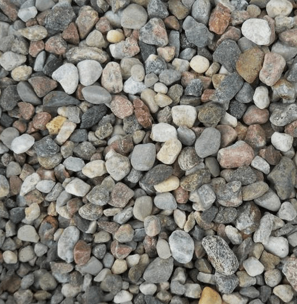 pierres de ruisseau canadienne ¾ po. à 1 ½ po. en vrac