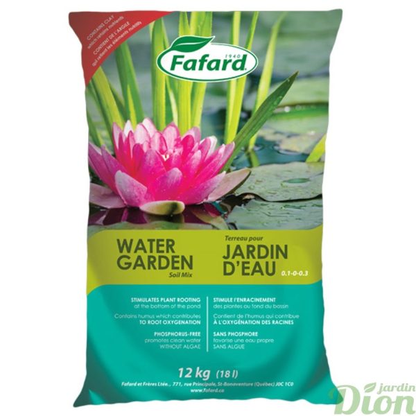 Terreau pour jardin d’eau Terreau pour jardin d’eau