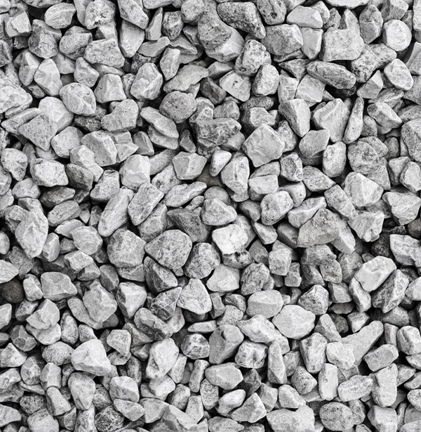 pierres concassées ¾ po. net (20mm net) en vrac