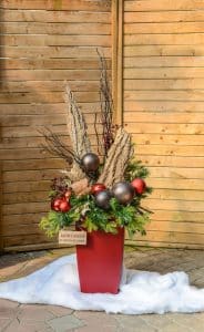 Décoration pour terrasse ou balcon de Noël