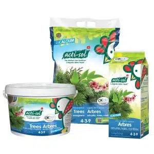 engrais pour arbres, arbustes, haies et conifères
