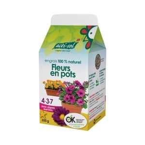 engrais pour fleurs annuelles en pots