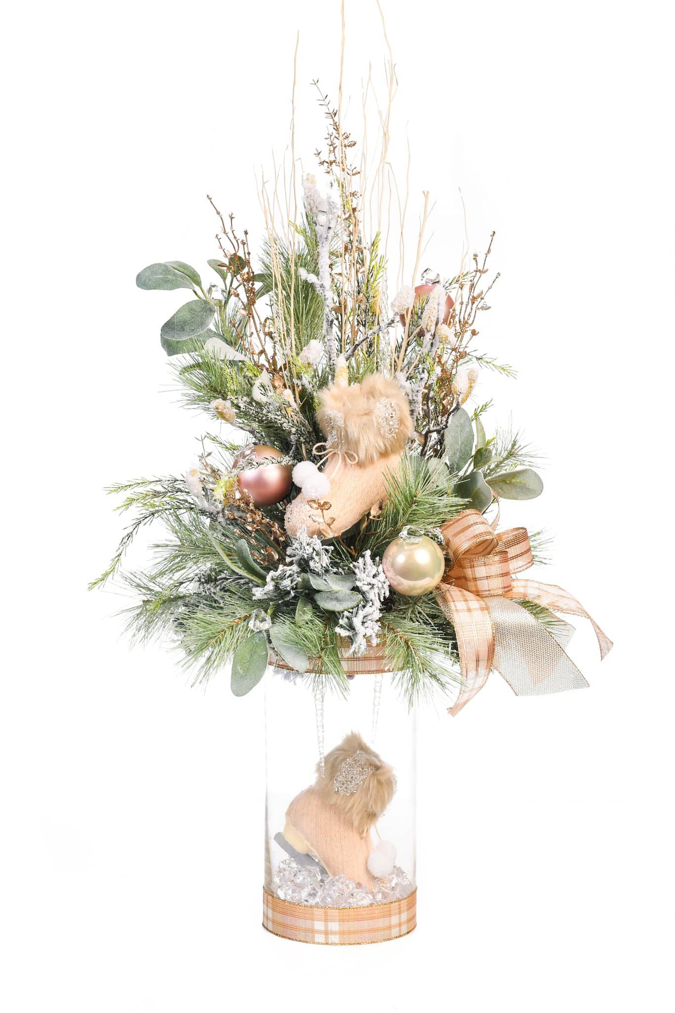 centre de table arrangepot noel