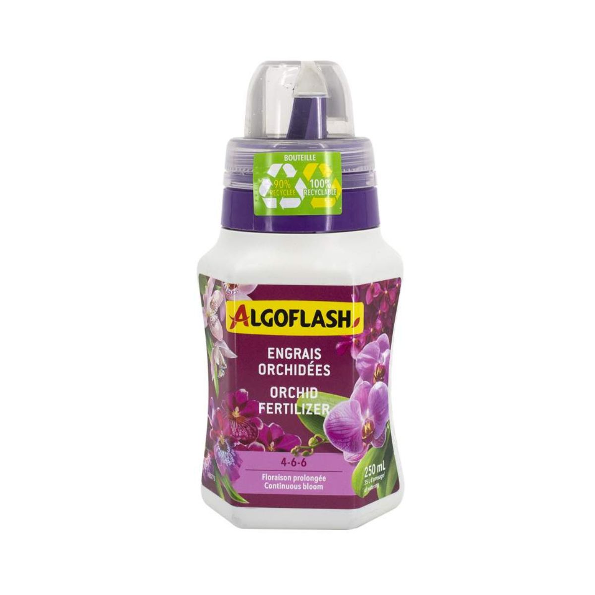 ALGOFLASH ORCHIDEE 4-6-6 250ML