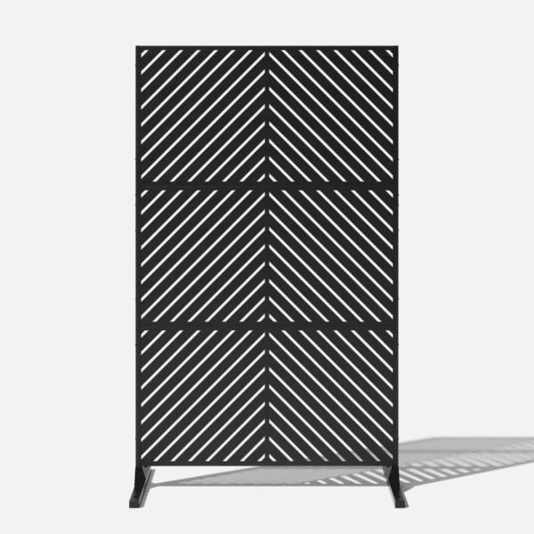 2734185 panneau intimite arrow noir 46x1975x76 01 .png