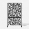2734187 panneau intimite flow leaf noir 46x1975x76 01.png