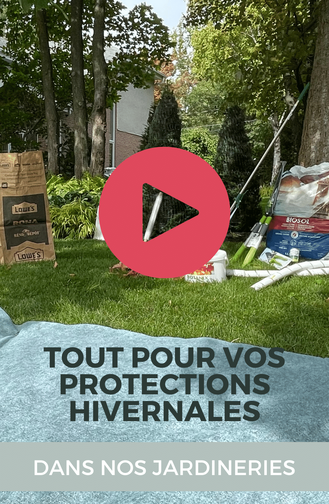 La protection hivernale - Jardin2m